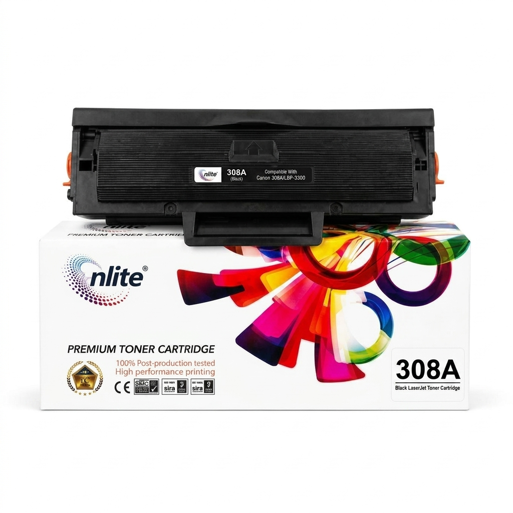 308 Black Toner Cartridge For LBP-3300/ LBP-3360